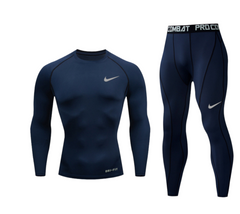 Термокомплект Nike Pro Combat темно-синій s