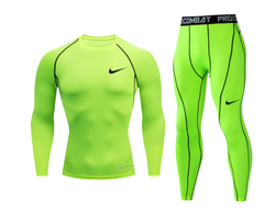 Термокомплект Nike Pro Combat  light green S