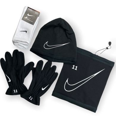 Зимний набор футболиста (перчатки, горловик, шапка) Pro training m