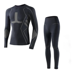 Термобелье Snow fox StormGuard Black-Grey комплект