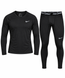 Термокомплект Nike Pro Combat чорний S