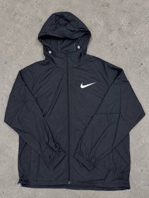 Чоловічий вітрозахисний комплект 3 в 1 Sportswear &mdash; вітровка, штани та шорти, чорний S