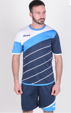 Футбольная форма (шорты, футболка) Zeus KIT LYBRA UOMO BL/LR Z00234