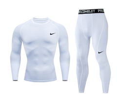 Термокомплект Nike Pro Combat white XL
